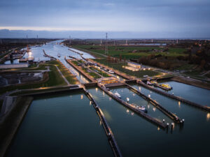 sluizen Hansweert vervangen kolkverlichting